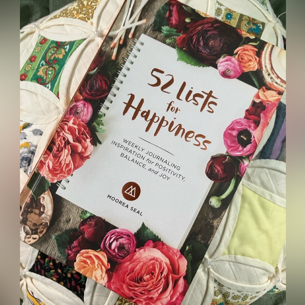 Moorea Seal 52 Lists for Happiness Journal New